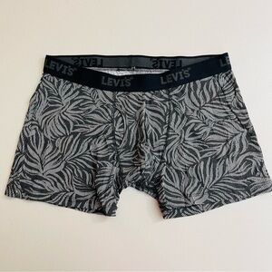 Levi's Boxer Briefs Men Size Large Black/Gray